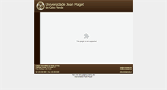 Desktop Screenshot of cde.unipiaget.cv